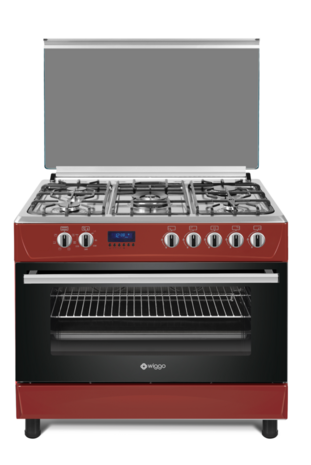 Wiggo WO-E909R(XX) Serie 9 - Gasfornuis - Rvs